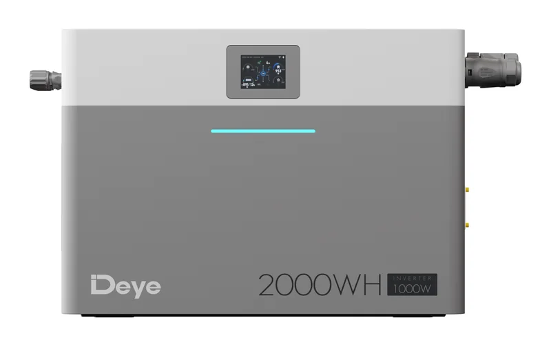 Станция Deye AE-FS2.0-2H2: инвертор 800 Вт и батарея LiFePO4 на 2 кВт·ч в одном корпусе