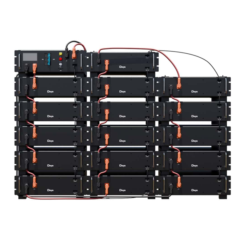BOS-W-PACK5.1 — Батарейный модуль Deye BOS-W-Pack5.1 — LiFePO4, 5,12 кВт·ч, ракурс 2
