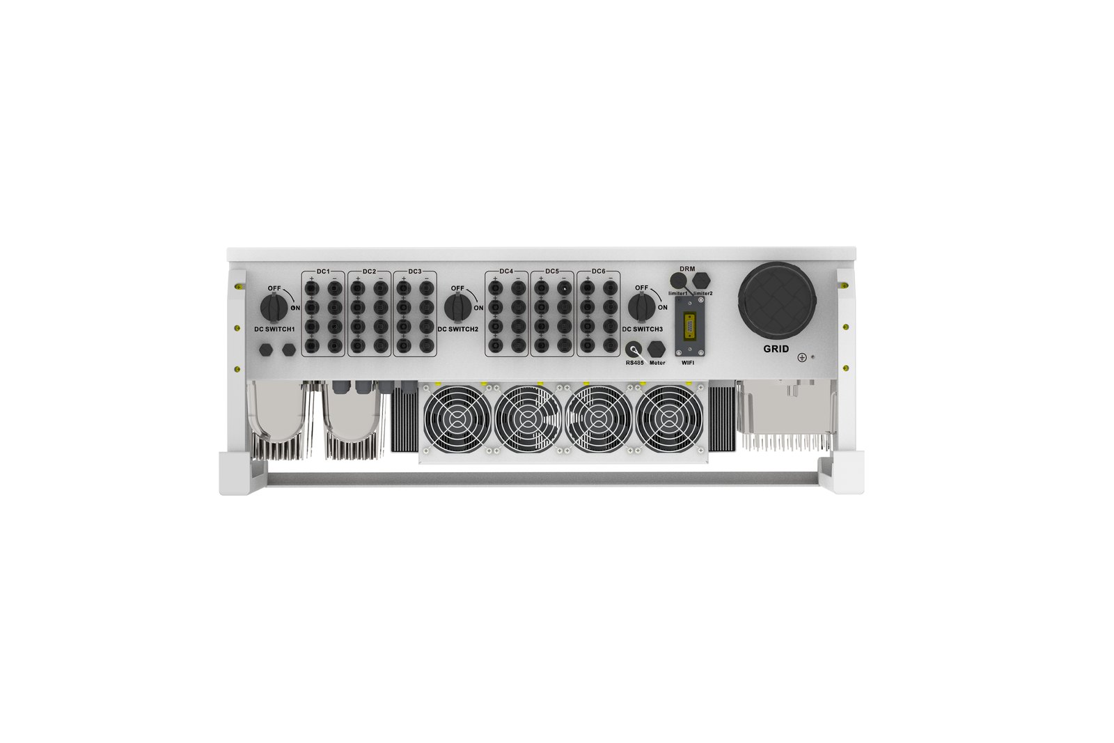 SUN-110K-G03 — Сетевой инвертор Deye SUN-110K-G03 — 110 кВт, ракурс 2