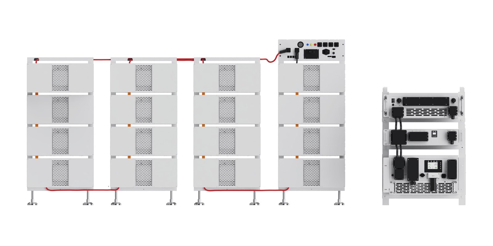 SUN-125K-PCS01HP3 — Преобразователь Deye SUN-125K-PCS01HP3 (PCS) — 125 кВт, для промышленного накопителя, ракурс 2