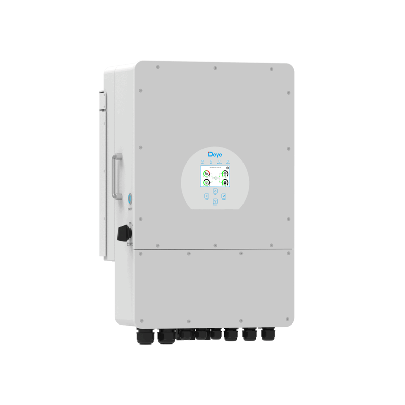SUN-8K-SG04LP3-EU — Гибридный инвертор Deye SUN-8K-SG04LP3 — 8 кВт, 3 фазы, ракурс 3