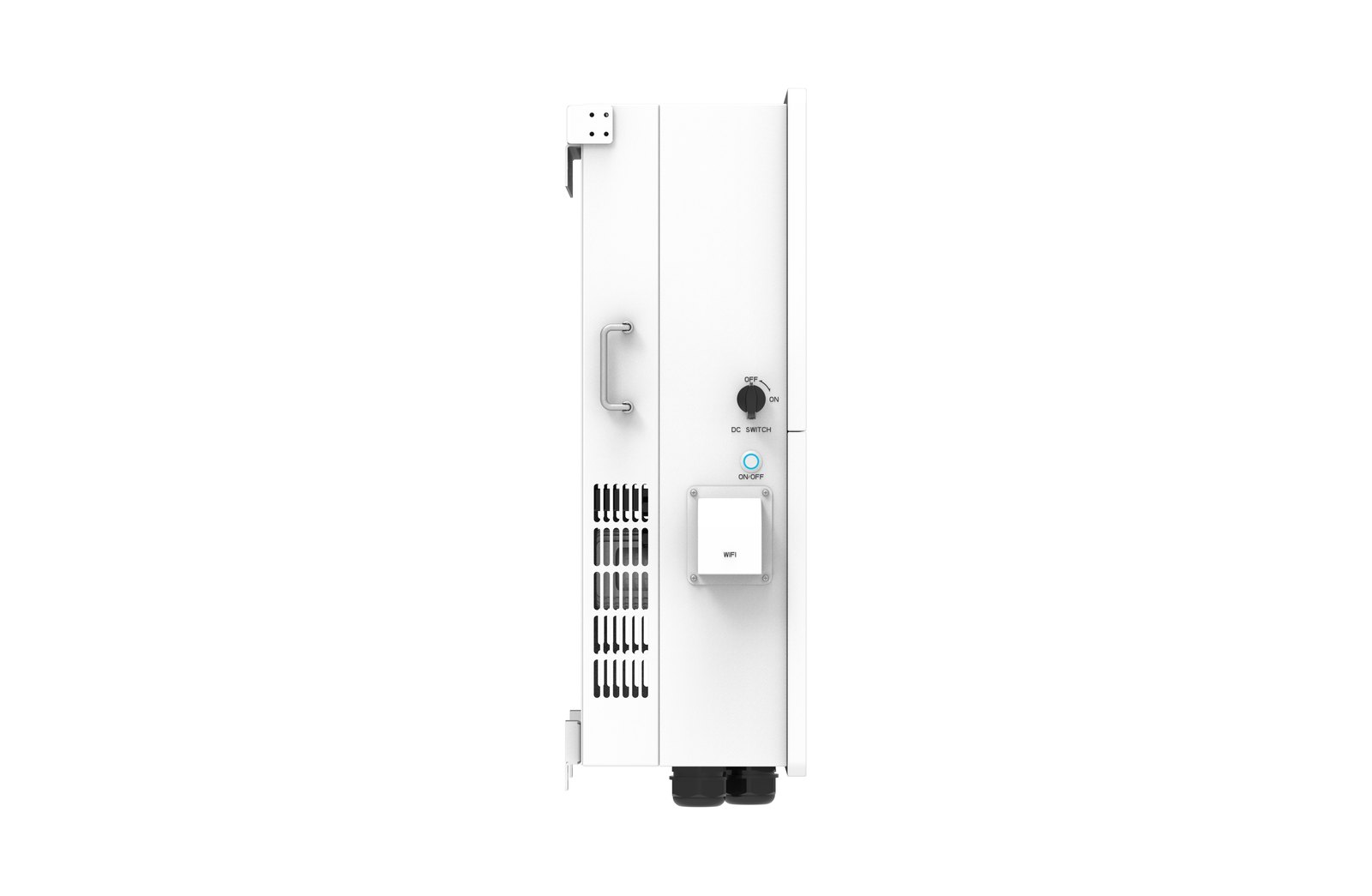 SUN-18K-SG01LP1-EU — Гибридный инвертор Deye SUN-18K-SG01LP1 — 18 кВт, 1 фаза, ракурс 2