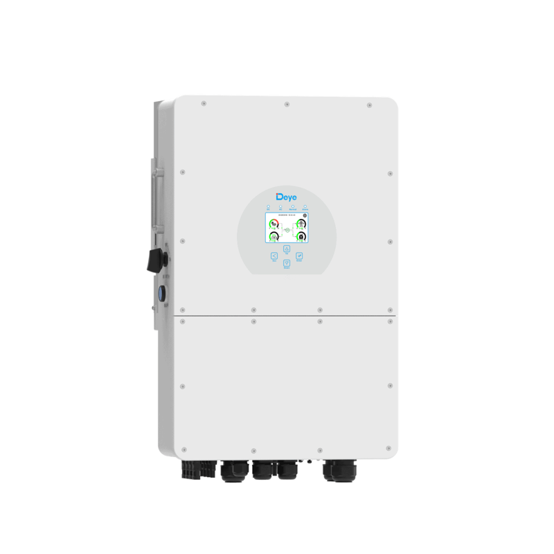 SUN-5K-SG01HP3-EU.AM2 — Гибридный инвертор Deye SUN-5K-SG01HP3 — 5 кВт (HV), 3 фазы, ракурс 3