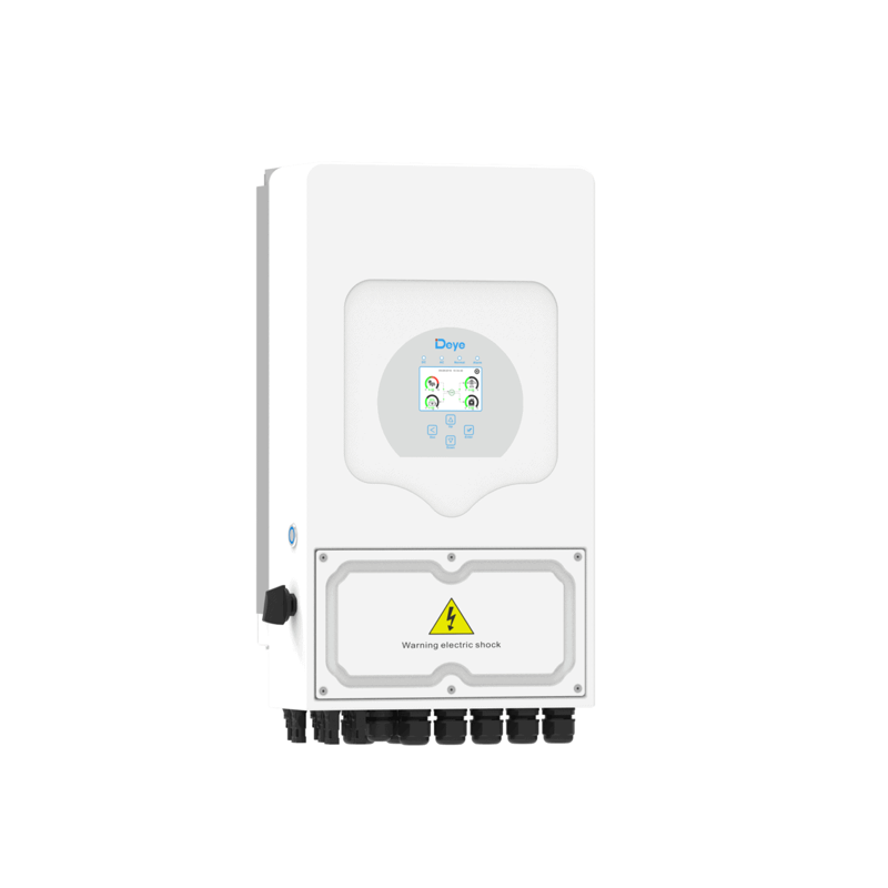 SUN-7K-SG05LP1-EU-AM2-P — Гибридный инвертор Deye SUN-7K-SG05LP1 — 7 кВт, 1 фаза, ракурс 3