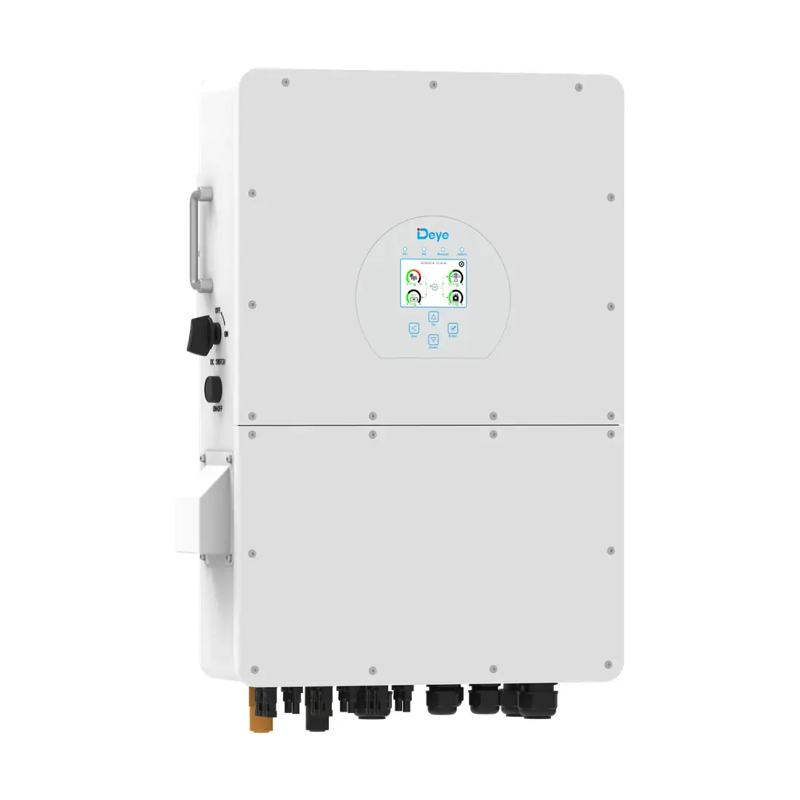 SUN-25K-SG02HP3-EU-AM3 — Гибридный инвертор Deye SUN-25K-SG02HP3 — 25 кВт (HV), 3 фазы, ракурс 4