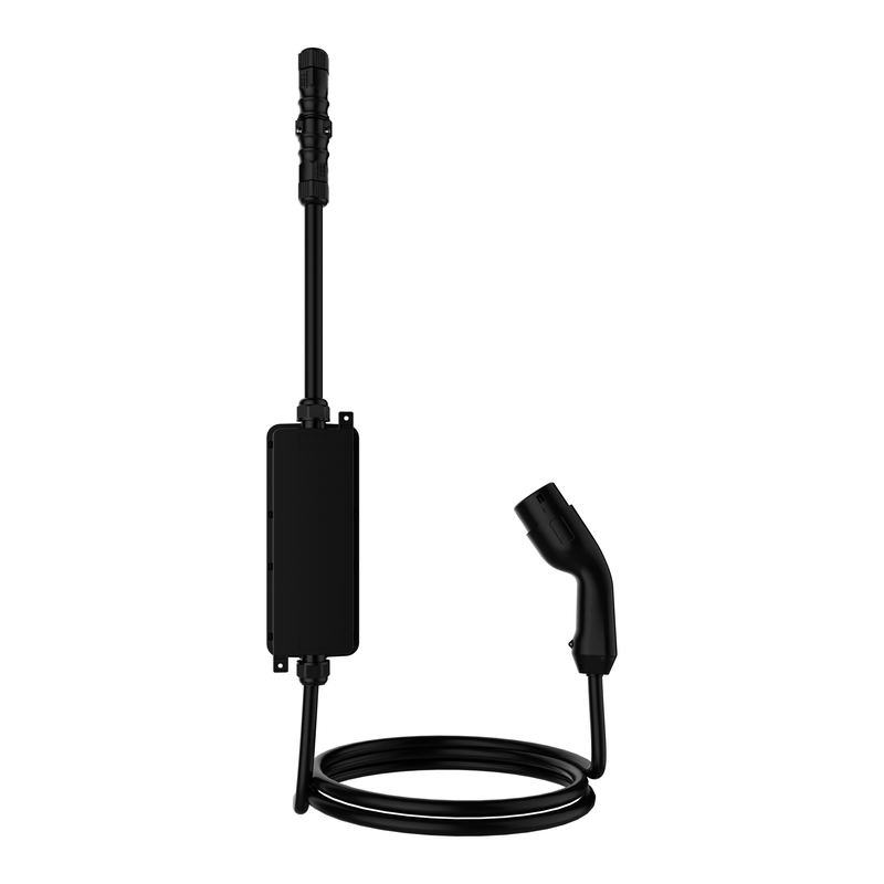 SUN-EVSE22K01-EU-AC — Зарядная станция Deye SUN-EVSE22K01-EU-AC — 22 кВт, Type 2, IP66, ракурс 2