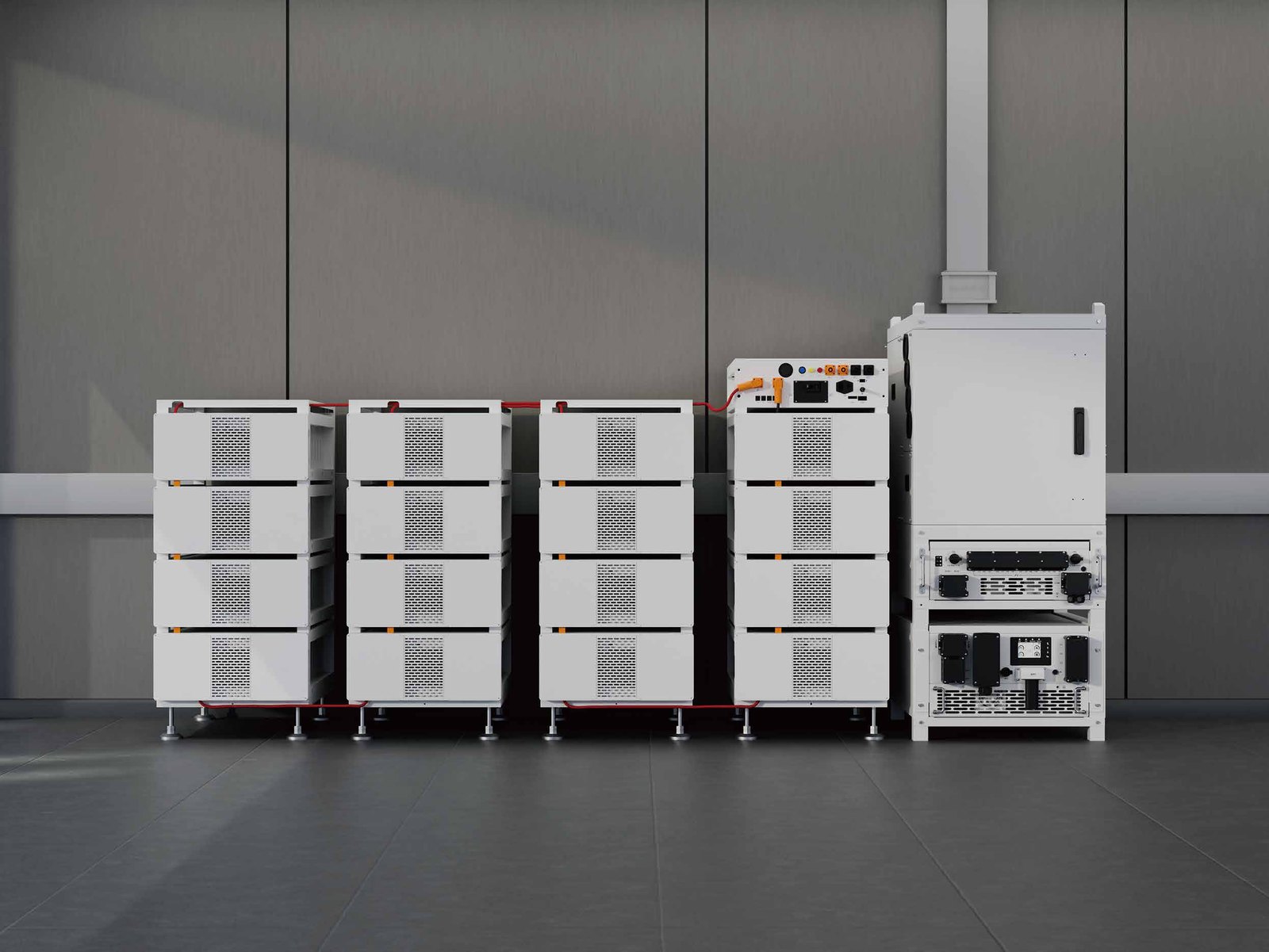 SUN-STS500L — Модуль переключения Deye SUN-STS500L (STS) — 500 кВт, сцена установки